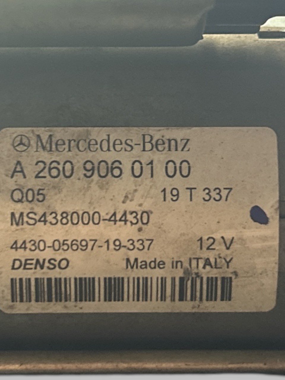 Motorino Avviamento Mercedes Benz Classe A (W177) 2.0 Diesel (2018 > ) cod.A2829062000 - F&P CRASH SRLS - Ricambi Usati