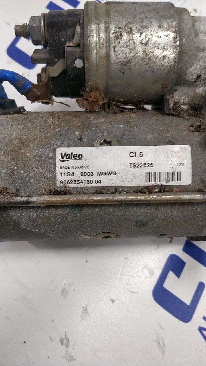 Motorino d'avviamento Peugeot 3008 1.6 hdi cod 9662854180 04 - F&P CRASH SRLS - Ricambi Usati