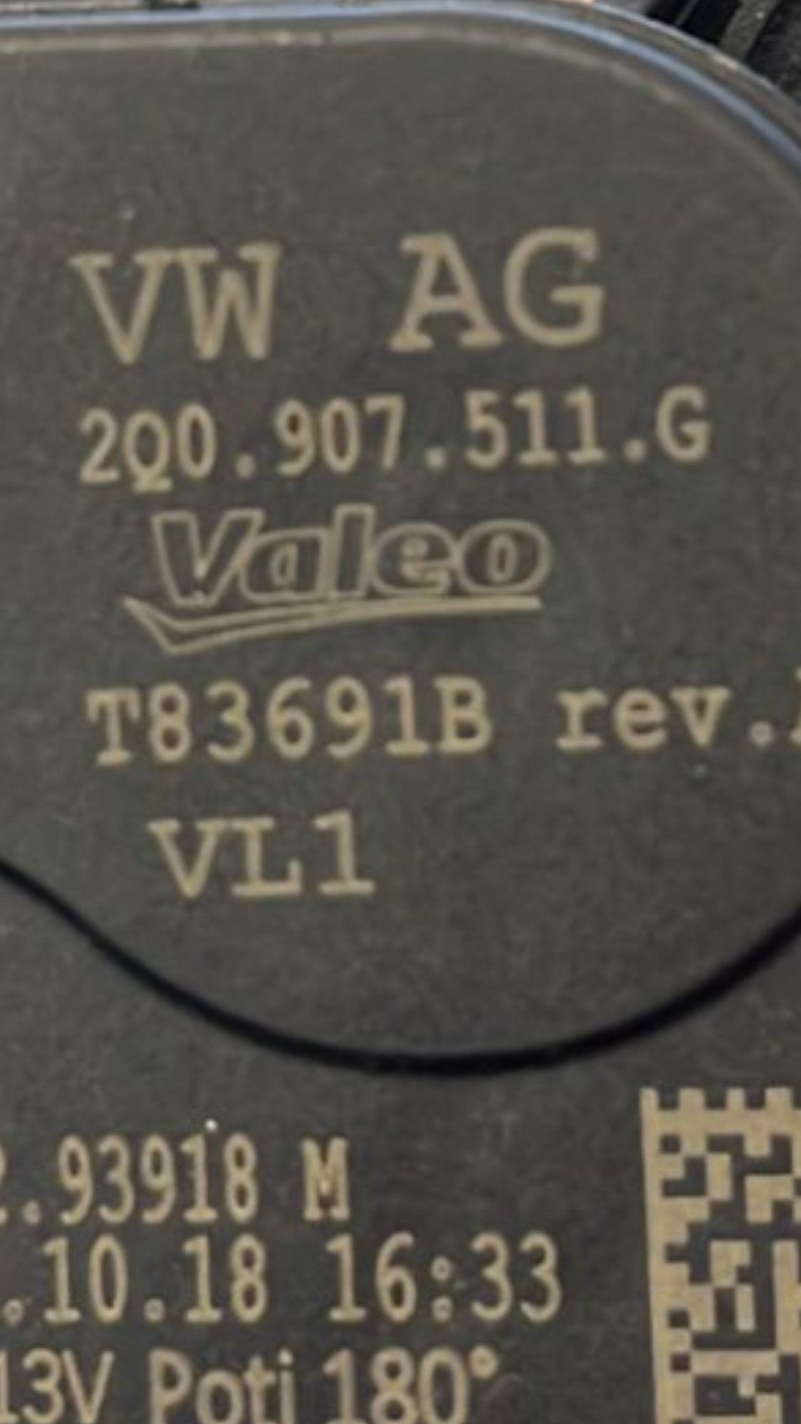 Motorino Ventola Abitacolo Volkswagen Golf VII cod:2Q0907511G (2012 > 2019) - F&P CRASH SRLS - Ricambi Usati