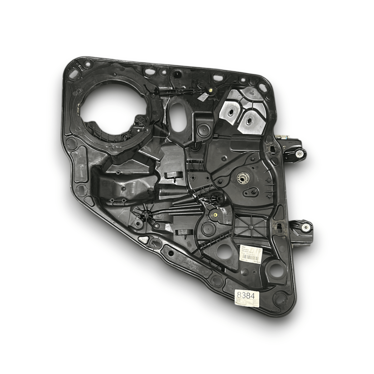 Pannello Interno Porta Posteriore Destro Porsche Cayenne (92A) cod.7P5839756C (2010 &gt; 2017) + Cremagliera Alzavetro cod.7P5839462A - F&amp;P CRASH SRLS - Ricambi Usati