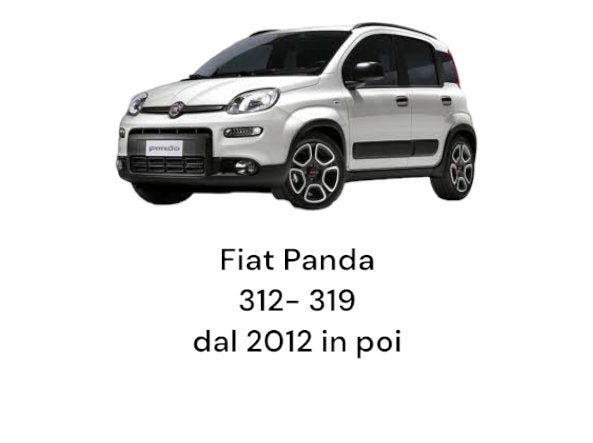 Pannello interno Portiera posteriore destra (dx) Nero Fiat Panda 312 (2012>) cod: 2187635 - F&P CRASH SRLS - Ricambi Usati
