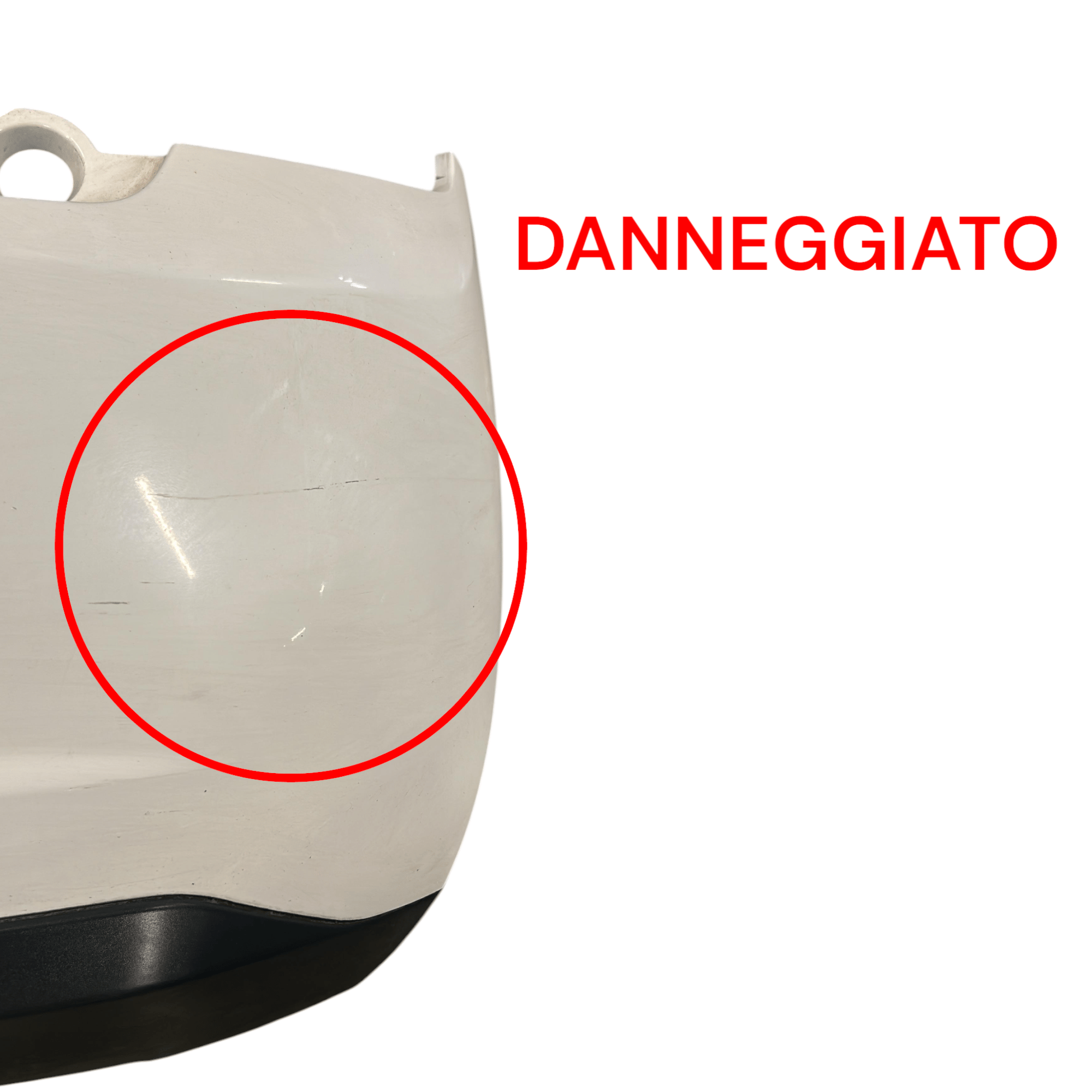Paraurti Posteriore Bianco Citroen C3 II cod.9683977070 (2009 > 2016) + Sensori Di Parcheggio - F&P CRASH SRLS - Ricambi Usati