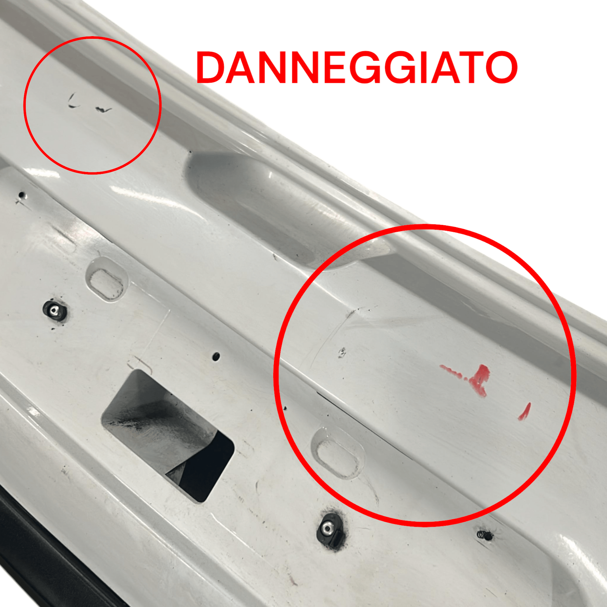 Paraurti Posteriore Bianco Citroen C3 II cod.9683977070 (2009 > 2016) + Sensori Di Parcheggio - F&P CRASH SRLS - Ricambi Usati