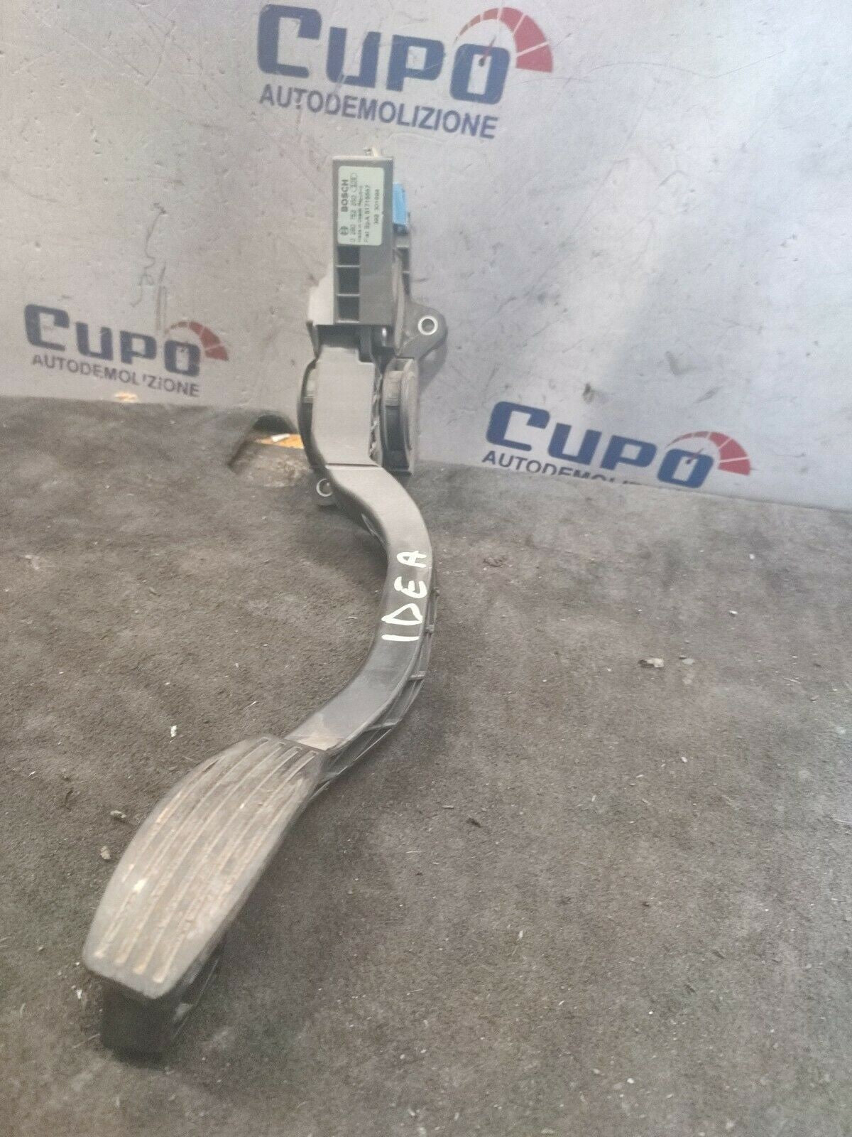 Pedale Acceleratore Fiat-Idea (2003-2012) Lancia Musa 1.3 Mjet 0280752250 - F&amp;P CRASH SRLS - Ricambi Usati