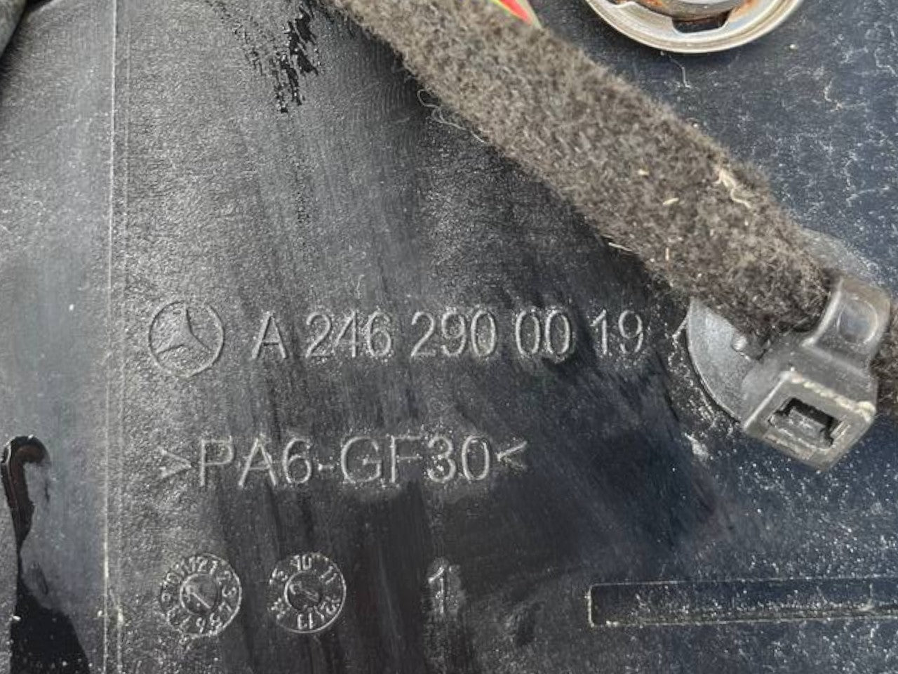 Pedale Freno Mercedes - Benz Classe B W246 / W176 (2012-2018) cod.A2462900019 - F&P CRASH SRLS - Ricambi Usati