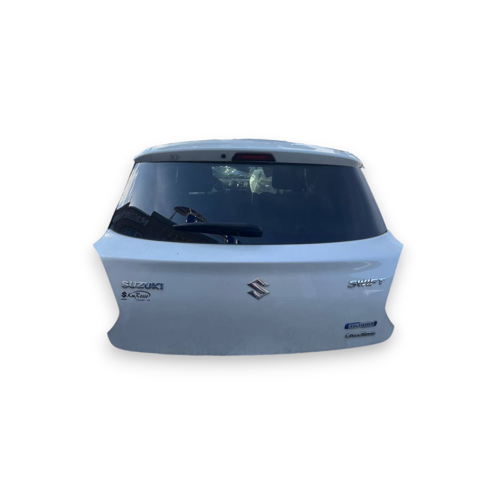 Motorhaube / Heckklappe / weißer hinterer Stiefel Suzuki Swift VI (2017 um 2023)