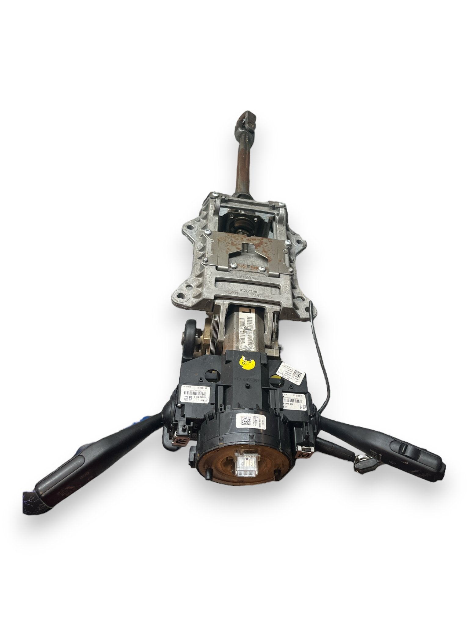 Piantone Sterzo Completo Devioluci Blocchetto Chiavi Volkswagen Tiguan ( 5N - 2007 - 2.0d ) cod : 1K0953549CN - F&P CRASH SRLS - Ricambi Usati