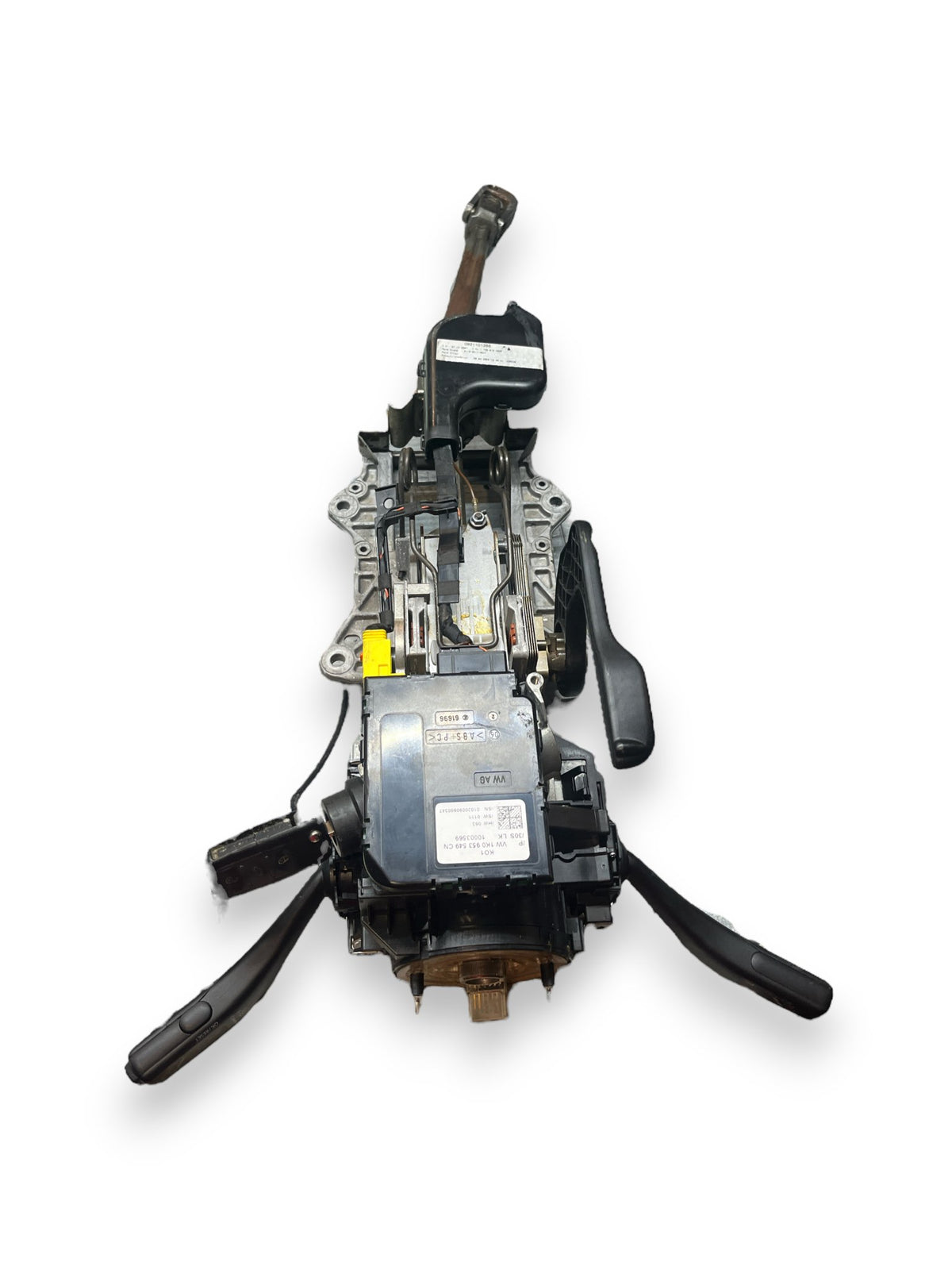 Piantone Sterzo Completo Devioluci Blocchetto Chiavi Volkswagen Tiguan ( 5N - 2007 - 2.0d ) cod : 1K0953549CN - F&amp;P CRASH SRLS - Ricambi Usati
