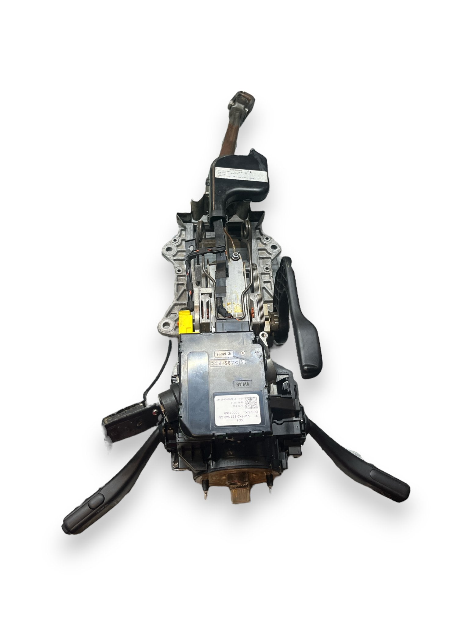 Piantone Sterzo Completo Devioluci Blocchetto Chiavi Volkswagen Tiguan ( 5N - 2007 - 2.0d ) cod : 1K0953549CN - F&P CRASH SRLS - Ricambi Usati