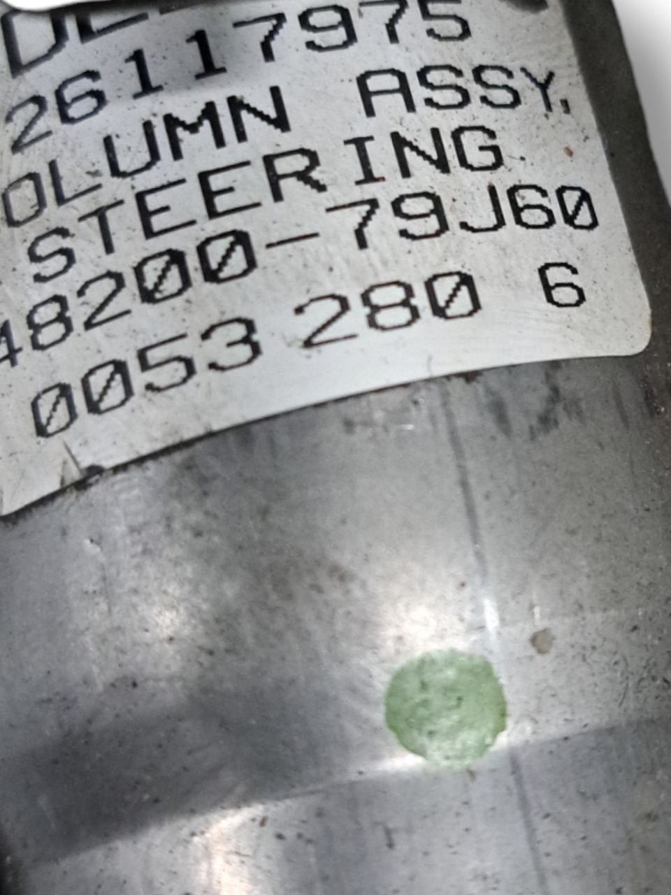 Piantone Sterzo Fiat Sedici (2006 - 2014) COD:48200 - 79J60 - F&P CRASH SRLS - Ricambi Usati