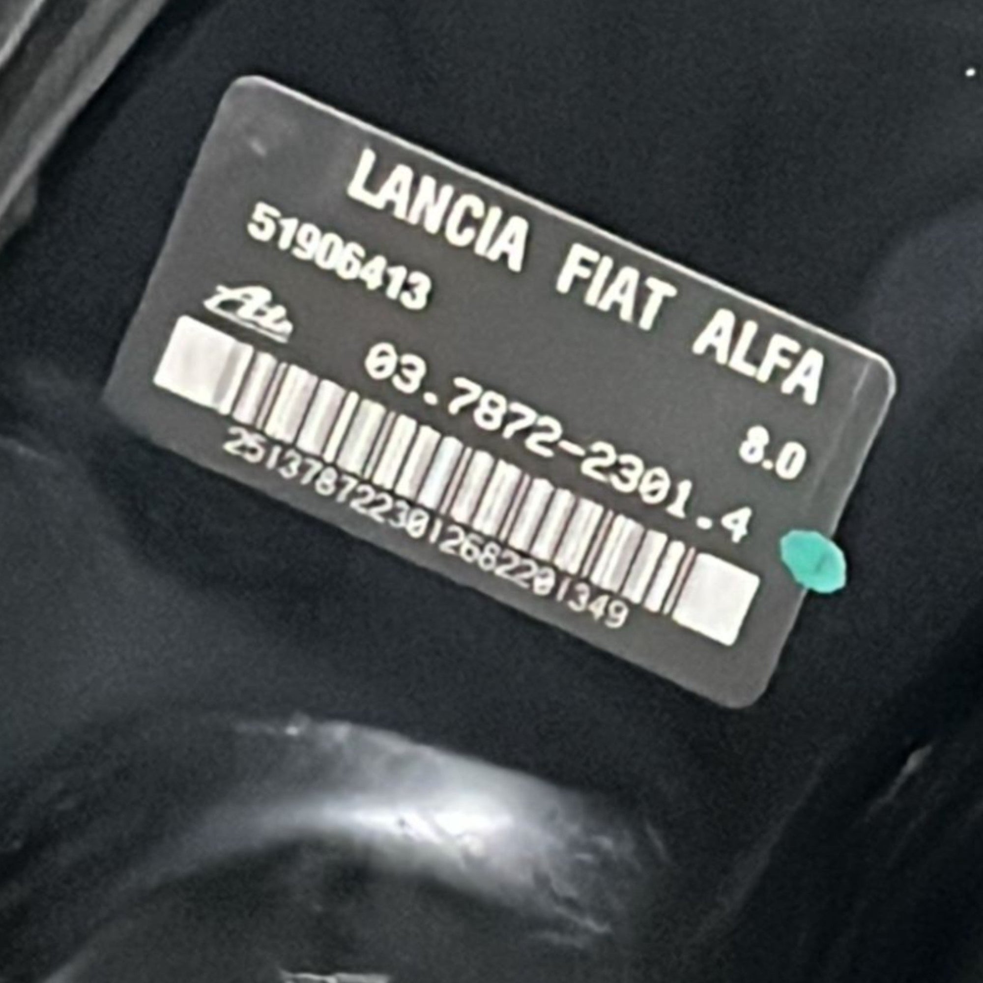 Pompa Servofreno Alfa Romeo Giulietta cod:037872 - 2301 (2010 >2020) - F&P CRASH SRLS - Ricambi Usati