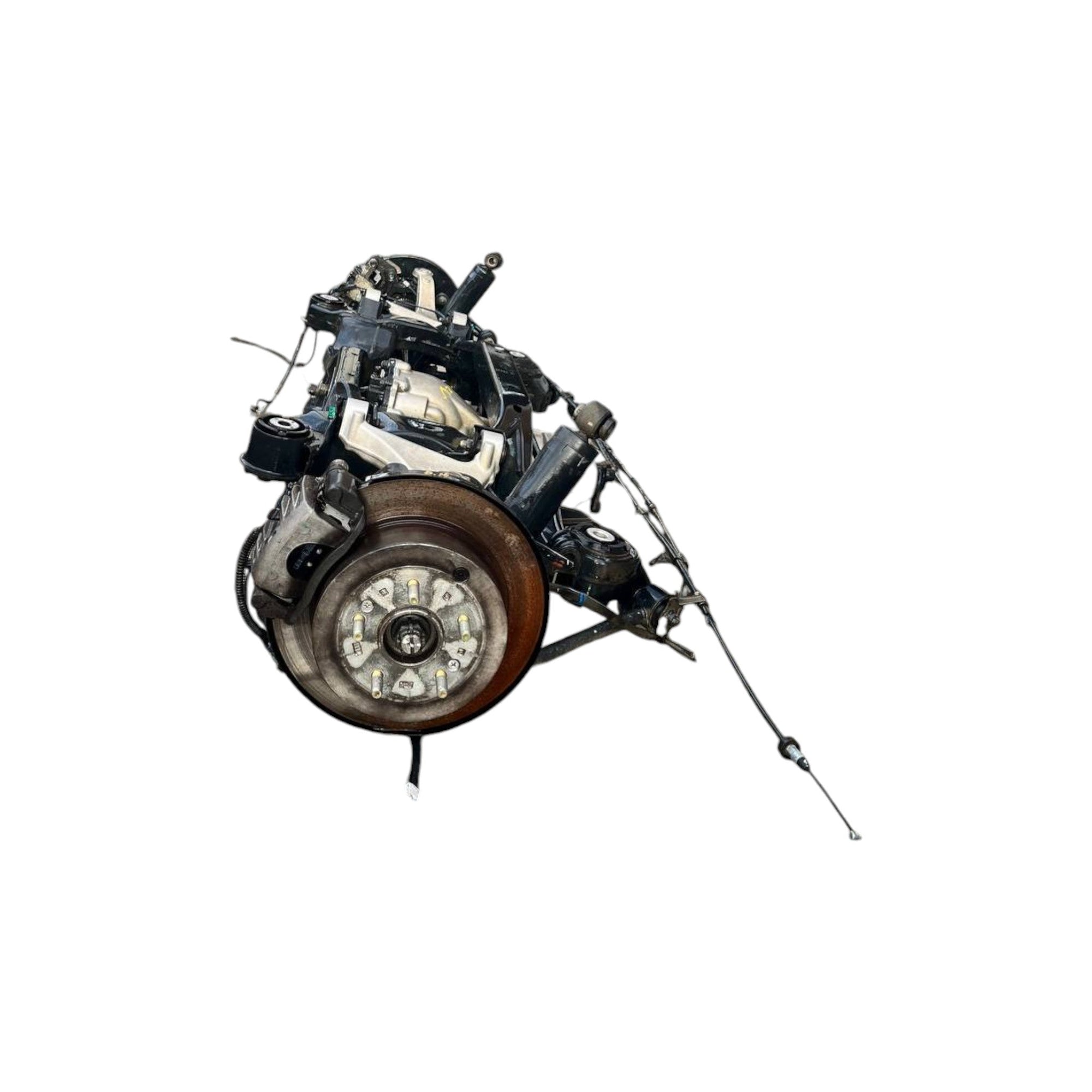 Ponte / Assale posteriore a Dischi + Differenziale Hyundai Santa Fe 2.2 Diesel (2006 al 2012) - F&P CRASH SRLS - Ricambi Usati