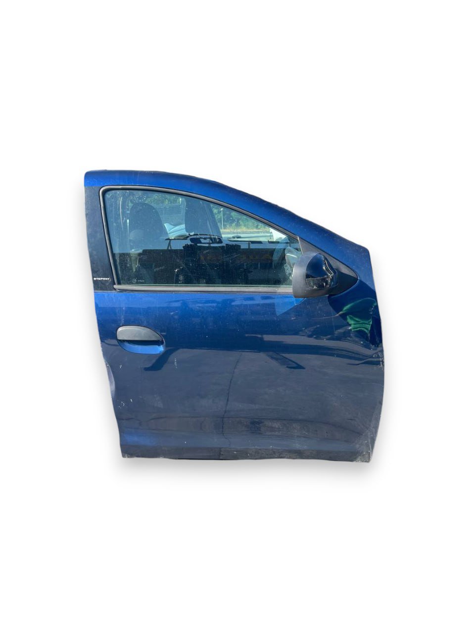 Porta anteriore destra Blu Dacia Sandero Stepway (2012 - 2020) RQH BLEU IRON Sportello / Portiera - F&P CRASH SRLS - Ricambi Usati