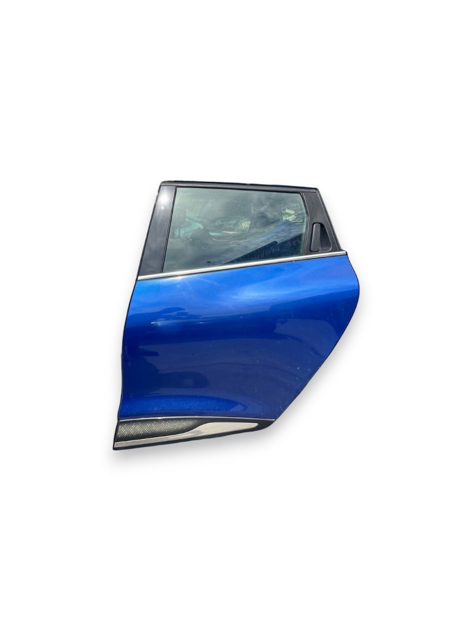 Porta posteriore sinistra blu Renault Clio IV SW (2012 - 2019) TERQH Bleu Iron Portiera Sportello - F&amp;P CRASH SRLS - Ricambi Usati