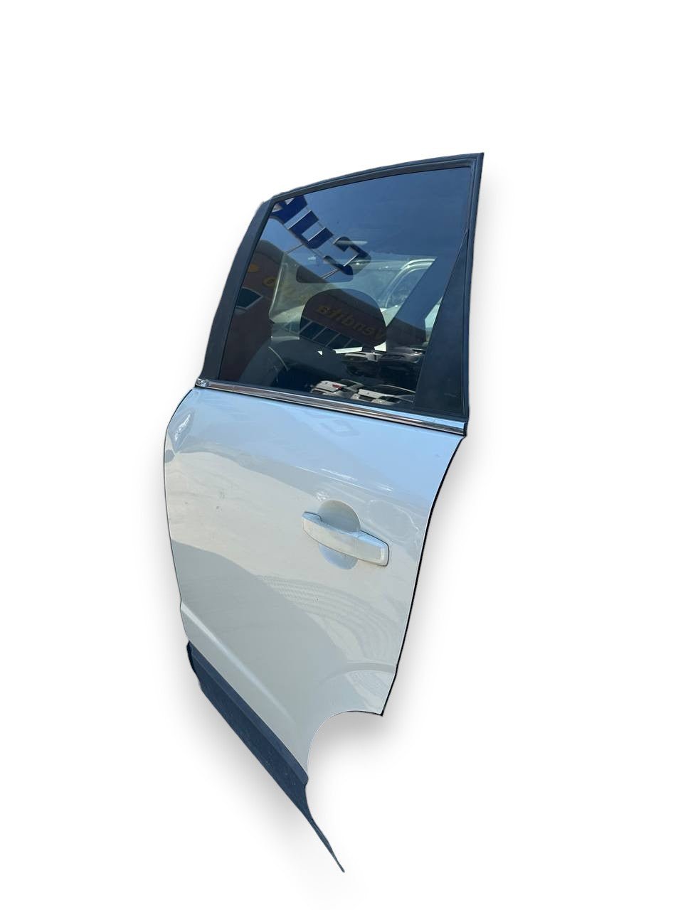 Porta Posteriore Sinistra Opel Antara (2006 - 2015) 13U/08 WHITE MET. Portiera / Sportello - F&P CRASH SRLS - Ricambi Usati