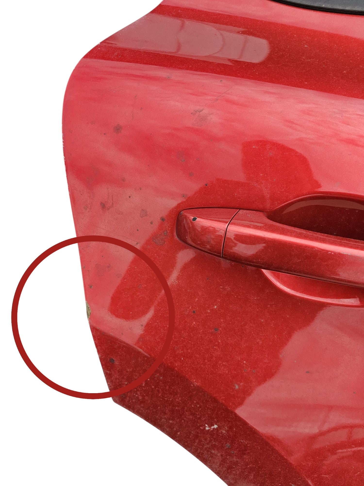 Portiera / Porta / Sportello Posteriore Destro Rosso Renault Captur II (2019 - >) - F&P CRASH SRLS - Ricambi Usati