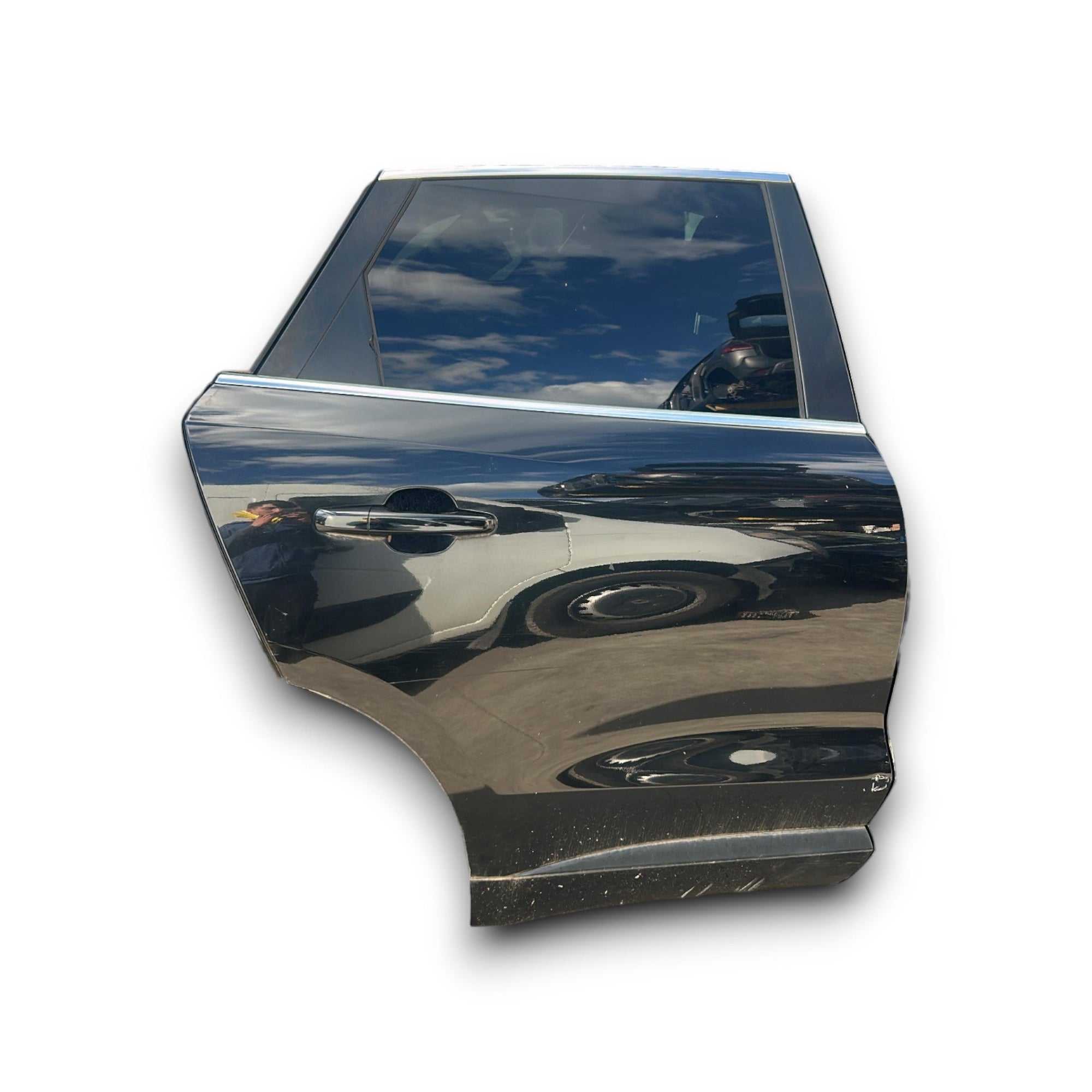 Portiera Posteriore Destra Nera Jaguar F - Pace (X761) (2016 > ) Porta / Sportello - F&P CRASH SRLS - Ricambi Usati