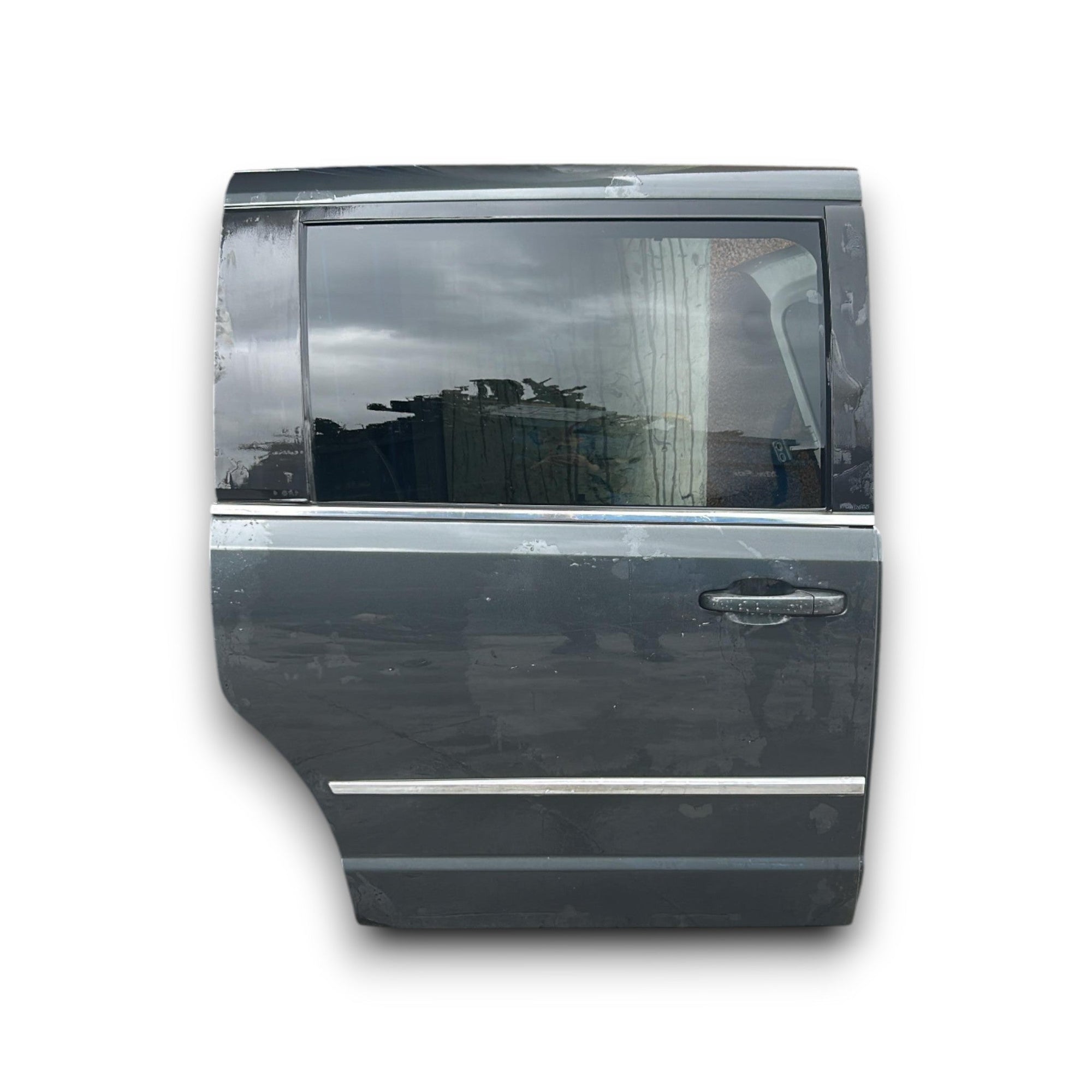 Portiera Scorrevole Posteriore Destra Grigio Scuro Lancia Voyager (2011 > 2014) Porta / Sportello - F&P CRASH SRLS - Ricambi Usati