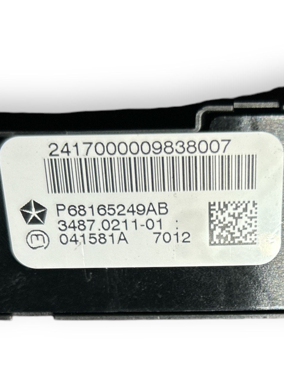 Pulsantiera 4 Frecce Jeep Cherokee (KL) (2013 > 2023) cod.P68165249AB - F&P CRASH SRLS - Ricambi Usati