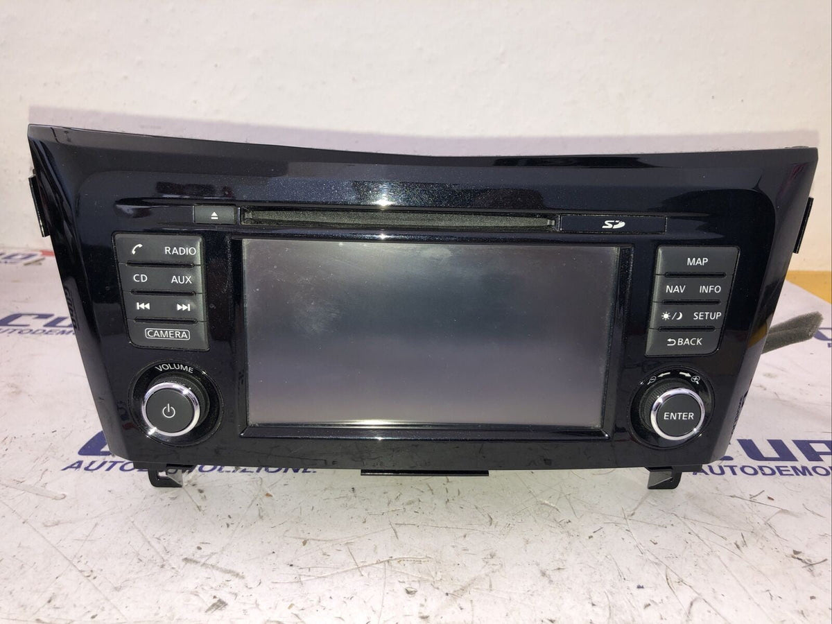 RADIO NAVIGATORE CAMERA NISSAN X - TRAIL t32 7513750235 - F&amp;P CRASH SRLS - Ricambi Usati