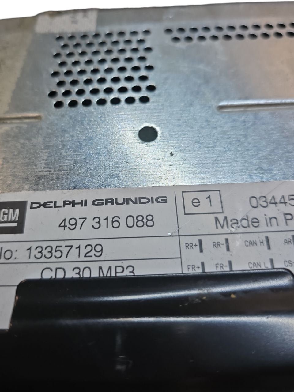 Radio / Stereo Opel Corsa D ( 2006 - 2014 ) Cod : 497316088 - F&P CRASH SRLS - Ricambi Usati