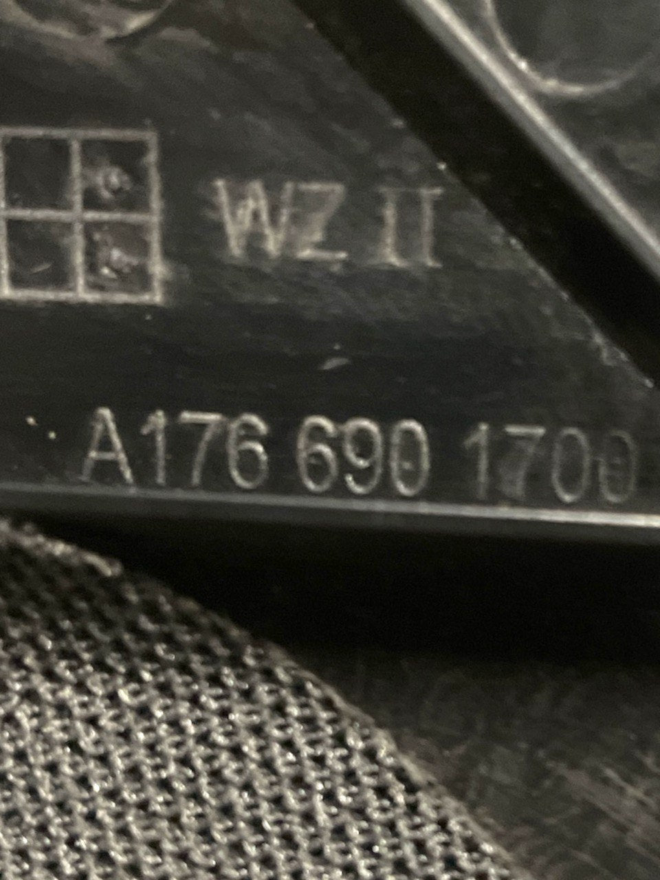 Rivestimento Montante Sinistro Mercedes - Benz Classe A w176 COD:A1766901700 ( 2012 - 2018 ) - F&P CRASH SRLS - Ricambi Usati