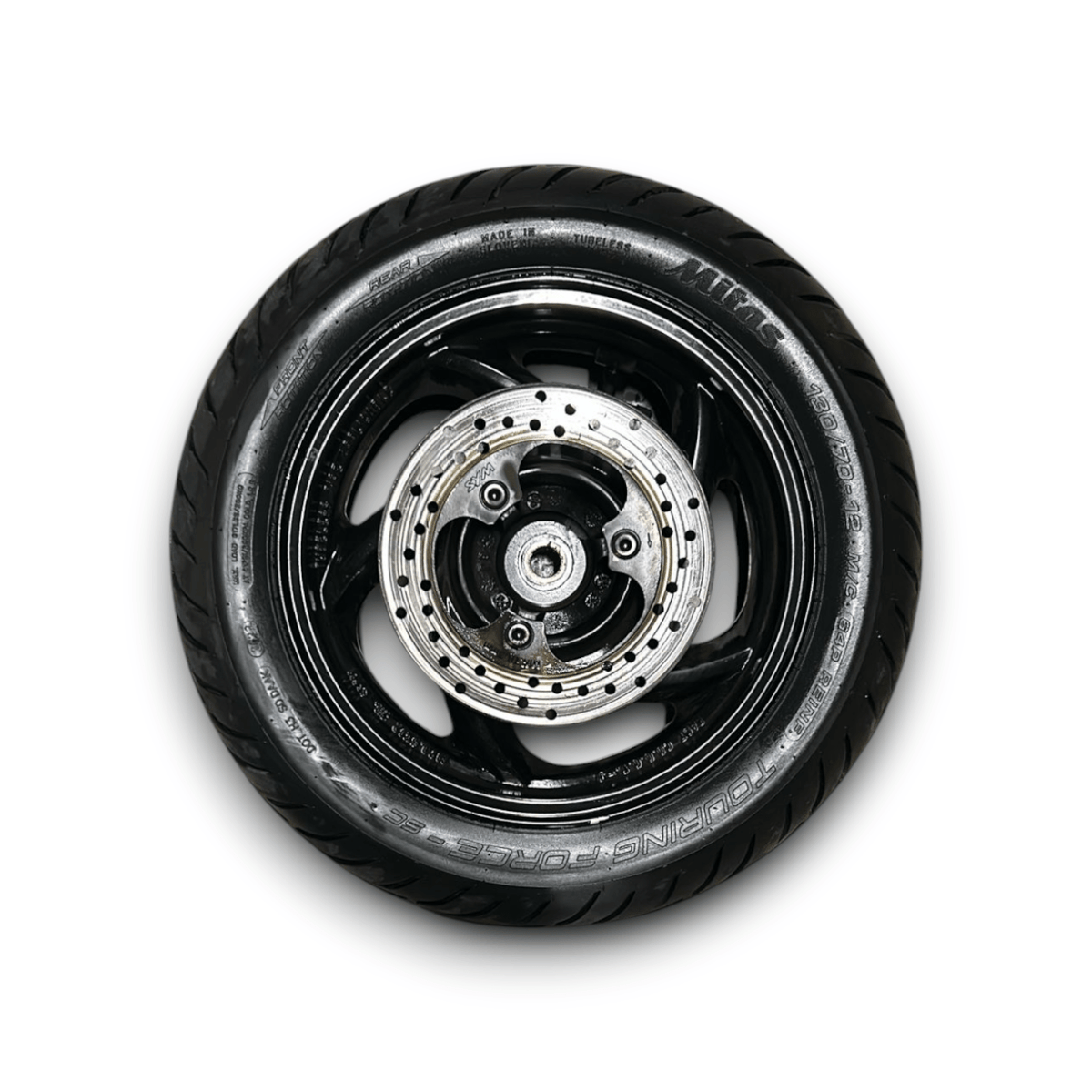 Ruota Posteriore Sym Joyride 200 (130/70 - 12) cod:E46075 (2007) - F&amp;P CRASH SRLS - Ricambi Usati