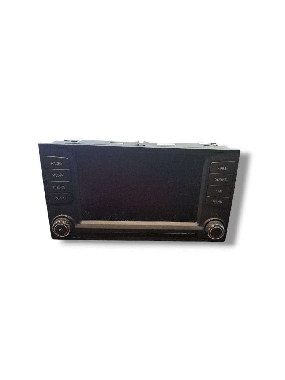 Schermo / display autoradio navigatore Seat Ibiza / Leon (2015 - 2017) COD:5F0919604 - F&P CRASH SRLS - Ricambi Usati