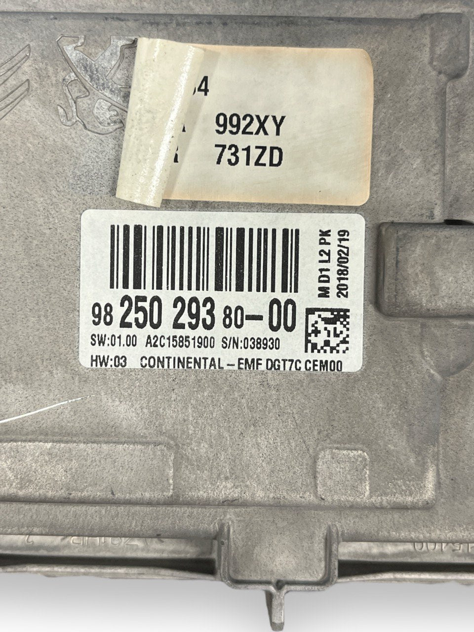 Schermo / Display Multifunzione Citroen C4 Picasso (2010 al 2018) cod: 9825029380 - 00 - F&P CRASH SRLS - Ricambi Usati