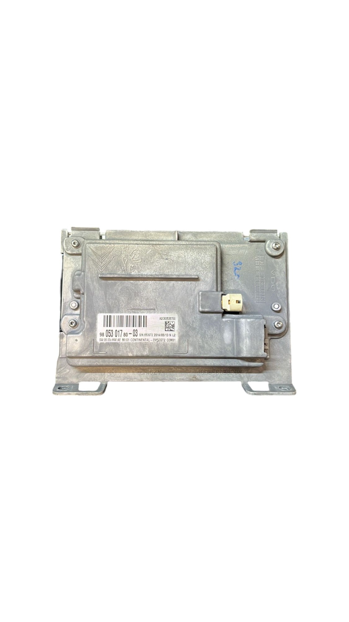 Schermo / Display Multifunzione Peugeot 208 (2012 - 2019) cod.9805301780 - 03 - F&P CRASH SRLS - Ricambi Usati