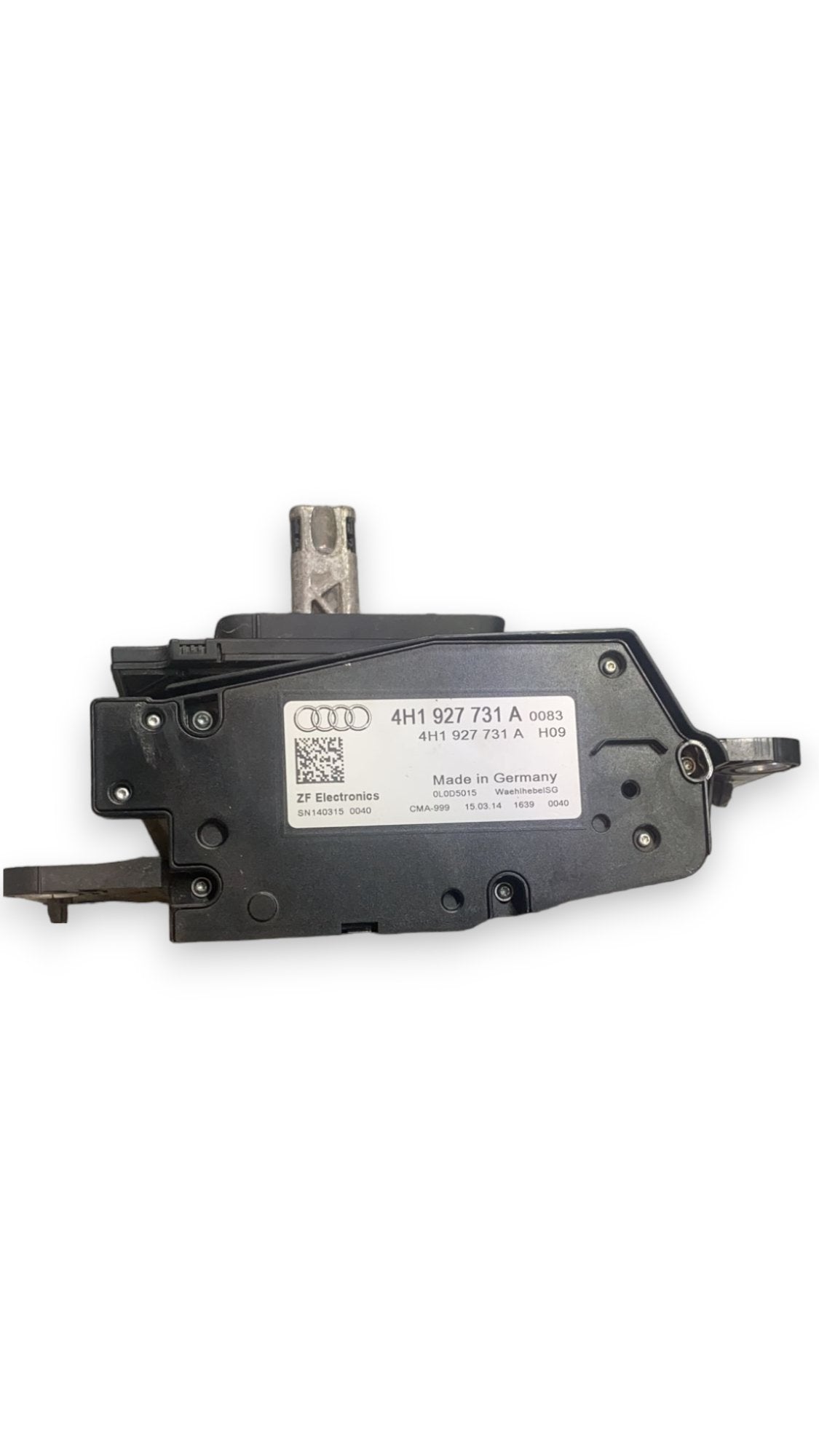 Selettore cambio automatico Audi a8 (4h - d4 - 2015) cod:4h1927731a - F&P CRASH SRLS - Ricambi Usati