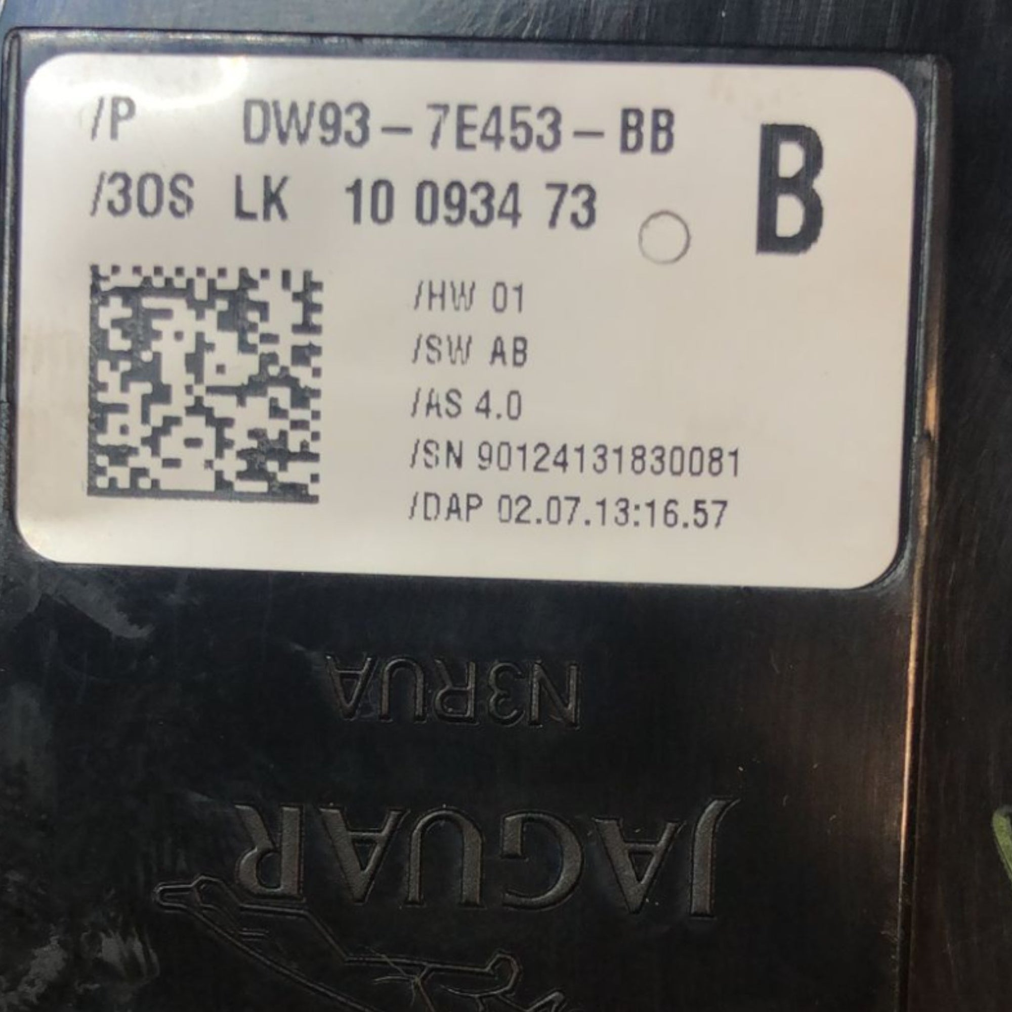 Selettore Marce Cambio Automatico Jaguar XJ (X351) (2009 > 2019) cod:DW93 - 7E453 - BB - F&P CRASH SRLS - Ricambi Usati
