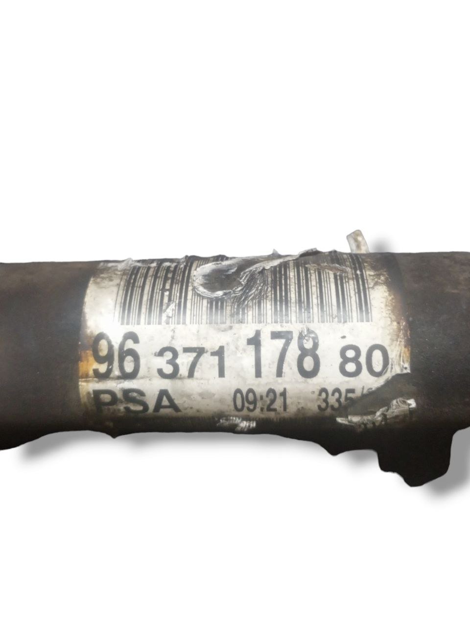 Semiasse / Albero motore Manuale 5 Marce anteriore destro (dx) Peugeot 307 1.6 Diesel (2004) cod: 9637117880 - F&P CRASH SRLS - Ricambi Usati