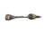 Semiasse / Albero Motore / Trasmissione Anteriore Sinistro Seat Leon / Volkswagen Touran / Golf 6 1.9 Diesel ( 2005 - 2012 ) Cod : 1K0407271AT - F&P CRASH SRLS - Ricambi Usati