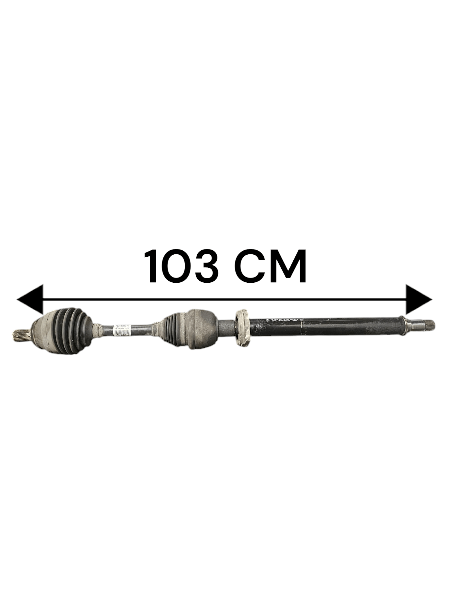 Semiasse Anteriore Destro Mercedes Classe B W246 1.8 Diesel Cod:A2463303200 / A2463600274 (2011 - 2018) Cambio Automatico - F&P CRASH SRLS - Ricambi Usati