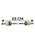 Semiasse Anteriore Sinistro Hyundai Tucson TL 1.7 Diesel Cod:49500D9170 (2015 - 2020) Cambio Automatico - F&P CRASH SRLS - Ricambi Usati