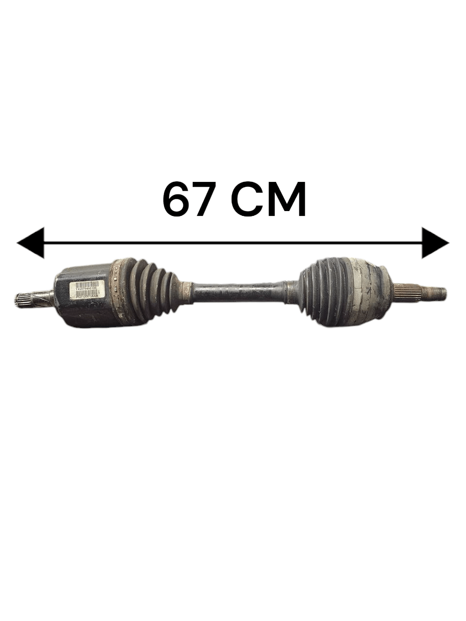 Semiasse Anteriore Sinistro Jeep Cherokee KL 2.0 Diesel Cod:P52123738AA (2013 - 2023) Cambio Automatico - F&P CRASH SRLS - Ricambi Usati