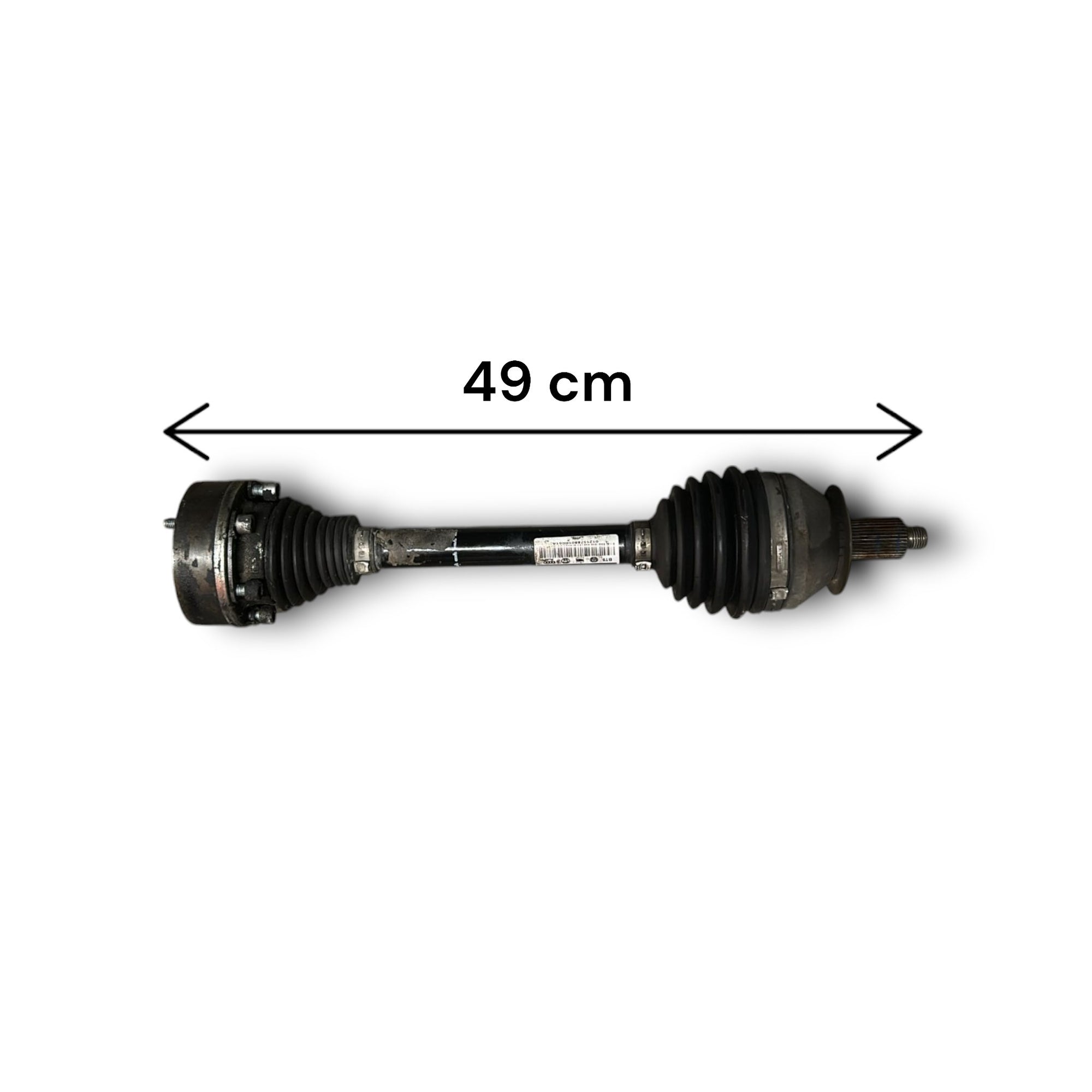 Semiasse Anteriore Sinistro Volkswagen Polo V (6R) cod.6R0407761A 1.2 Diesel (2009 > 2017) Cambio Manuale / Albero Motore / Trasmissione - F&P CRASH SRLS - Ricambi Usati