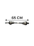 Semiasse Posteriore Sinistro Mercedes EQC Cod:A2933501100 (2019 - 2023) Cambio Automatica / Albero Motore / Trasmissione - F&P CRASH SRLS - Ricambi Usati