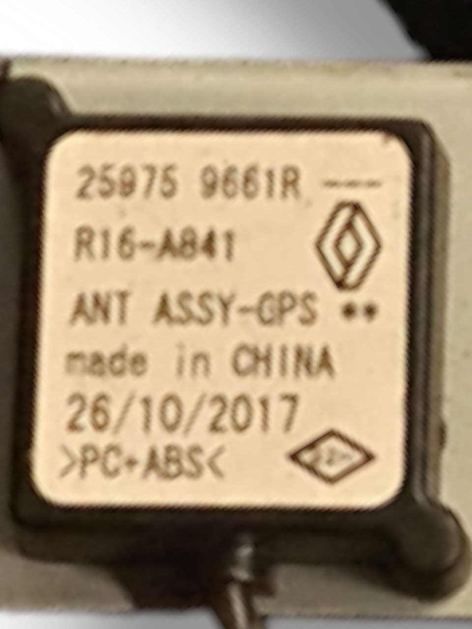 Sensore Antenna Renault Captur (2013 - 2019) COD:259759661R - F&P CRASH SRLS - Ricambi Usati