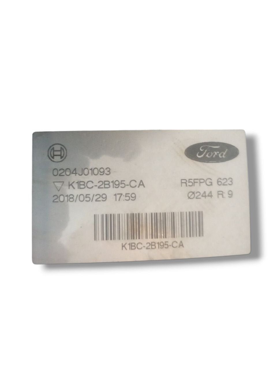 Servofreno Ford Fiesta mk7 1.0 Benzina (2018) COD:0204J01093 - F&P CRASH SRLS - Ricambi Usati