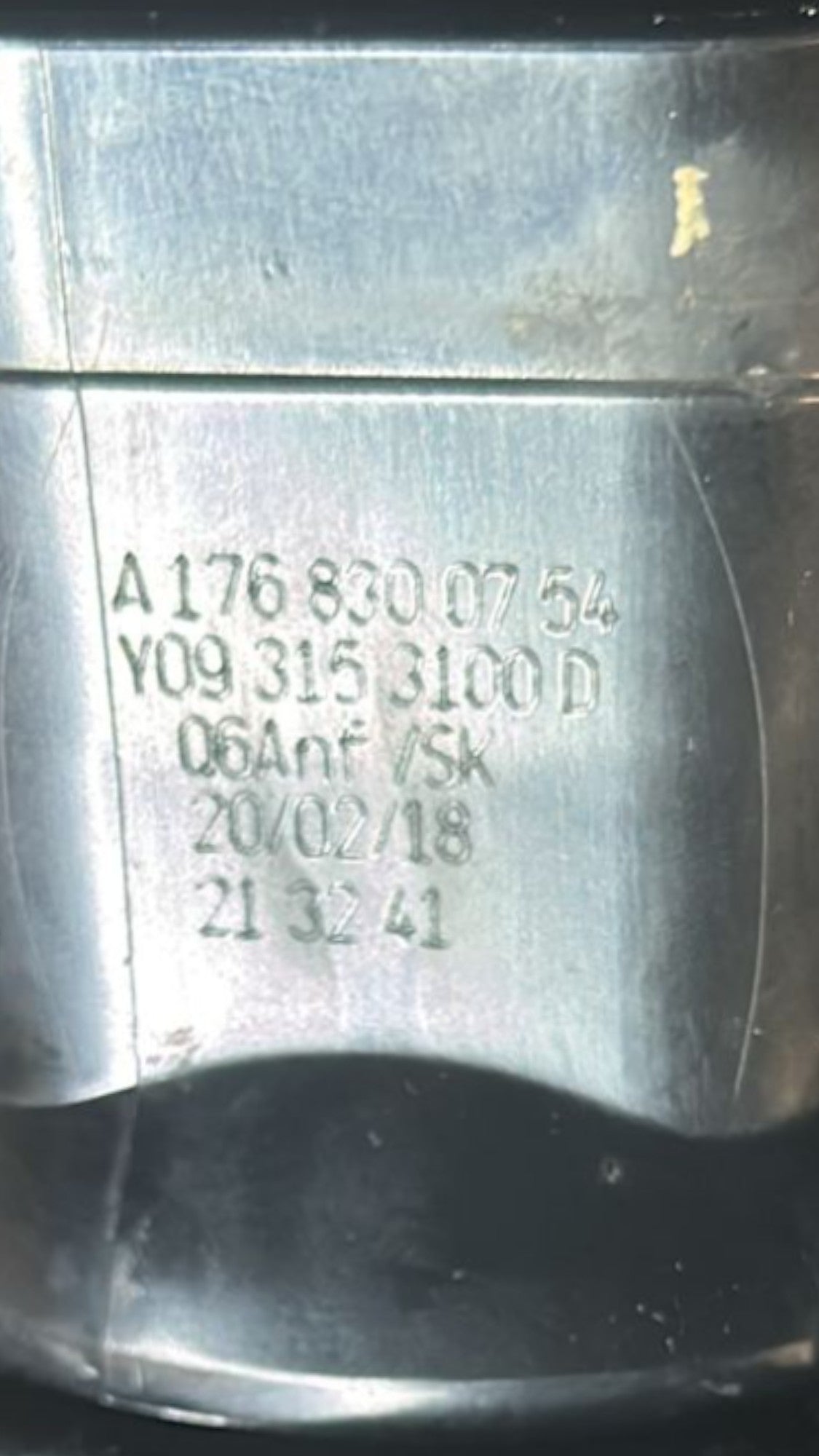 Set 4 Bocchette Aria Cruscotto Centrale Mercedes Benz Classe A (W176) cod.A1768300754 (2012 > 2018) - F&P CRASH SRLS - Ricambi Usati
