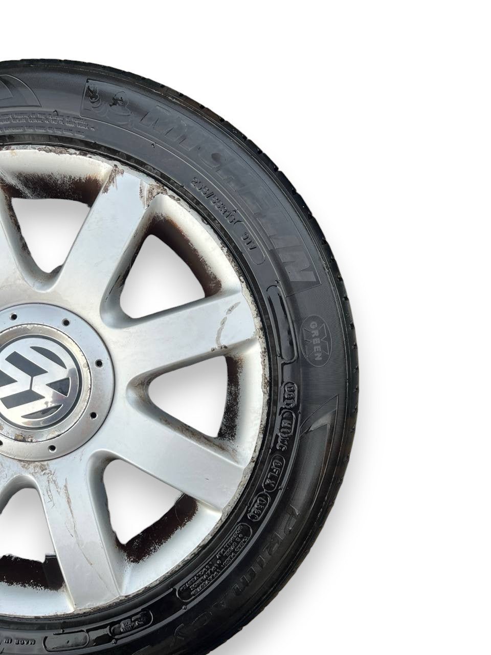Set 4 Cerchi In Lega Originali Volkswagen Golf V / V Plus ( 2003 - 2008 ) 205 / 55 R16 - F&P CRASH SRLS - Ricambi Usati
