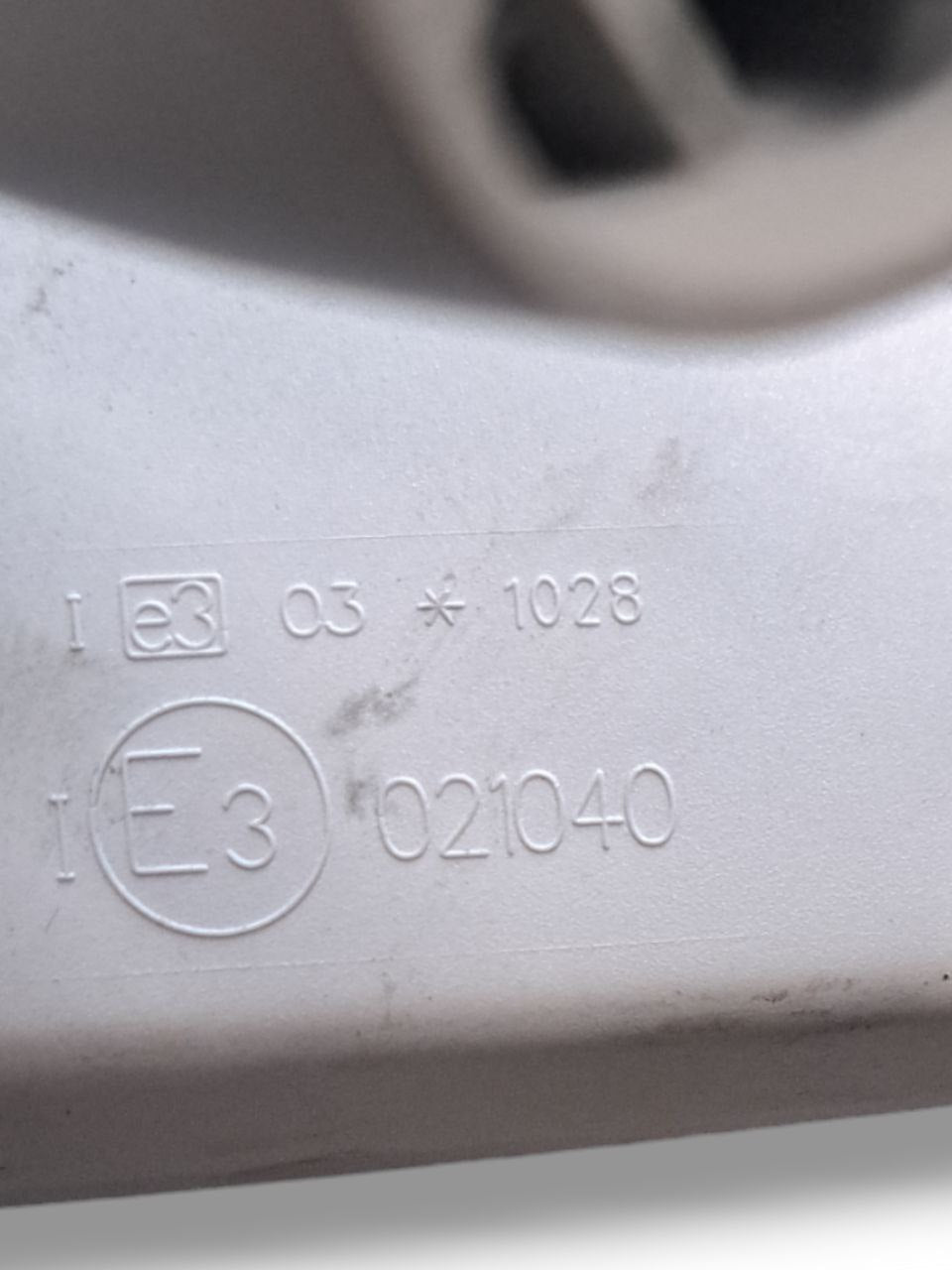 Specchio Specchietto retrovisore interno Fiat Panda 312 (2012>) COD:021040 - F&P CRASH SRLS - Ricambi Usati