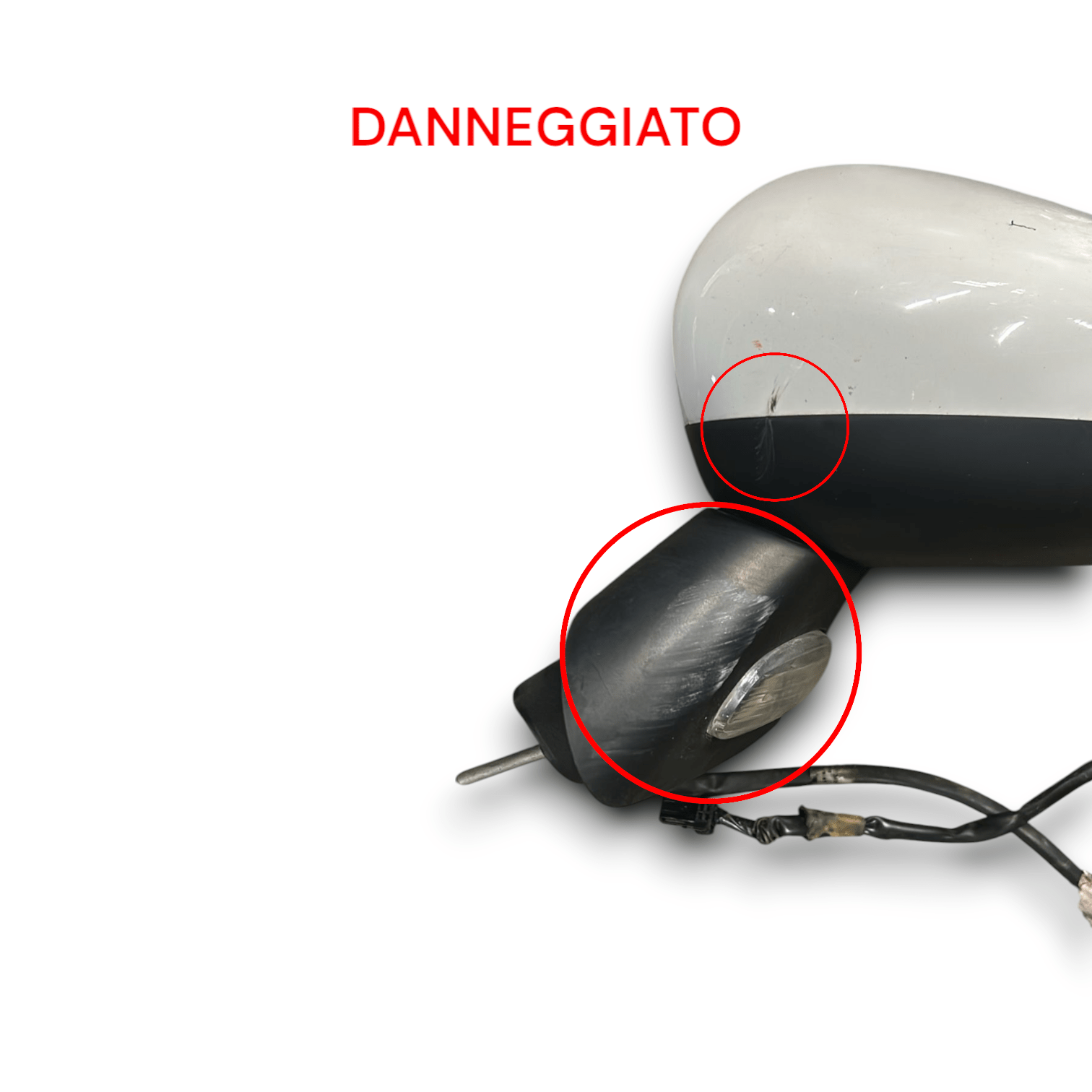 Specchio / Specchietto Retrovisore Sinistro 5 Pin Citroen C3 cod:232676023 (2009 > 2016) - F&P CRASH SRLS - Ricambi Usati