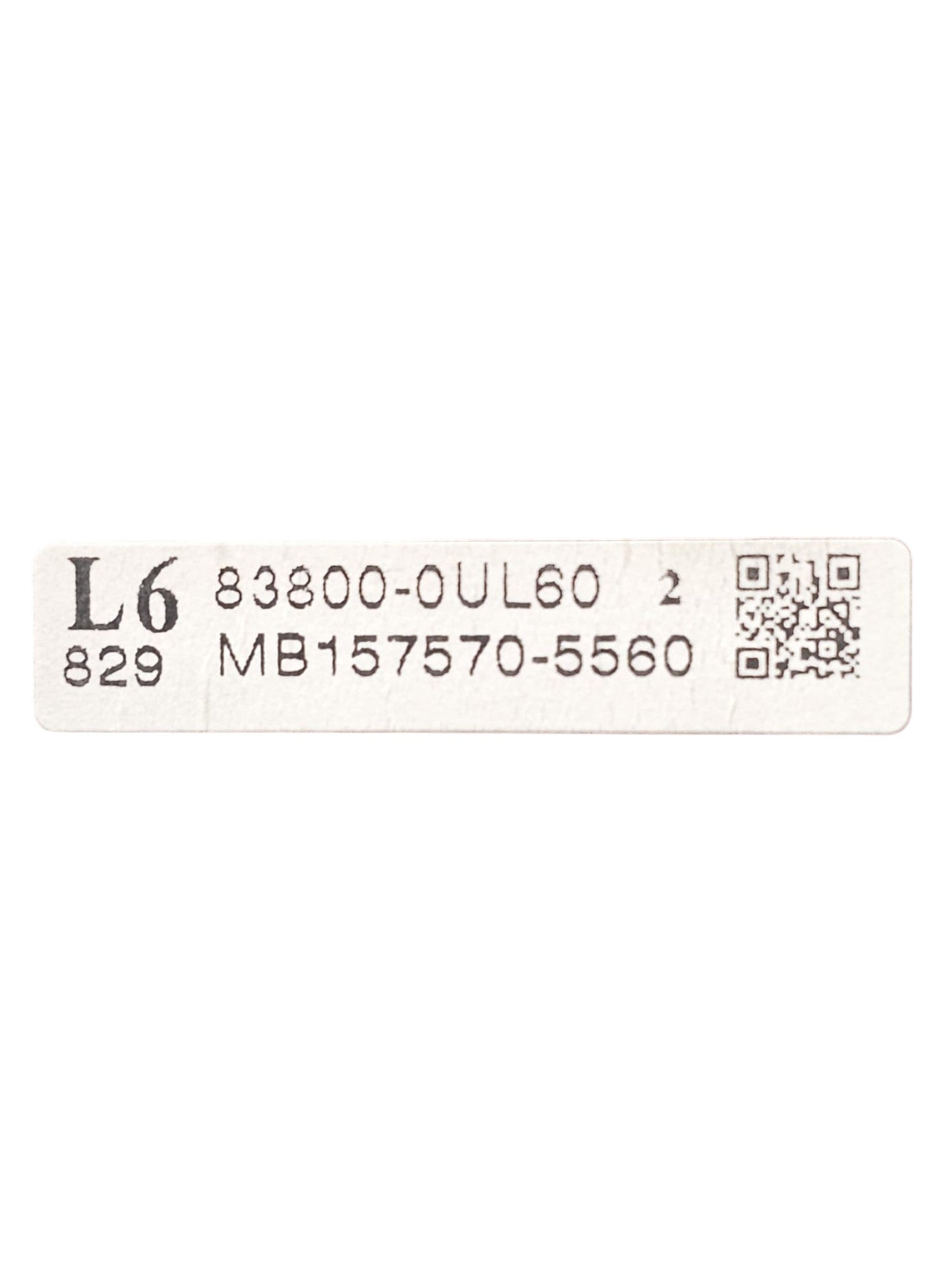 Tachimetro / Contachilometri Toyota Yaris XP130 1.5 Benzina Hybrid Cod:83800 - 0UL60 (2014 - 2019) - F&P CRASH SRLS - Ricambi Usati