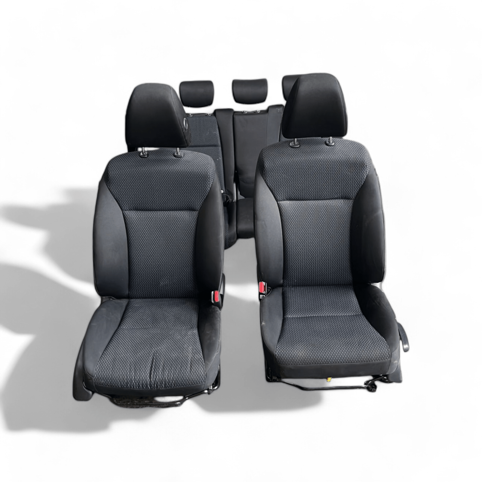 Tappezzeria / sedili completi in stoffa grigio e nero Kia Sportage SL (2010 - 2016) - F&P CRASH SRLS - Ricambi Usati