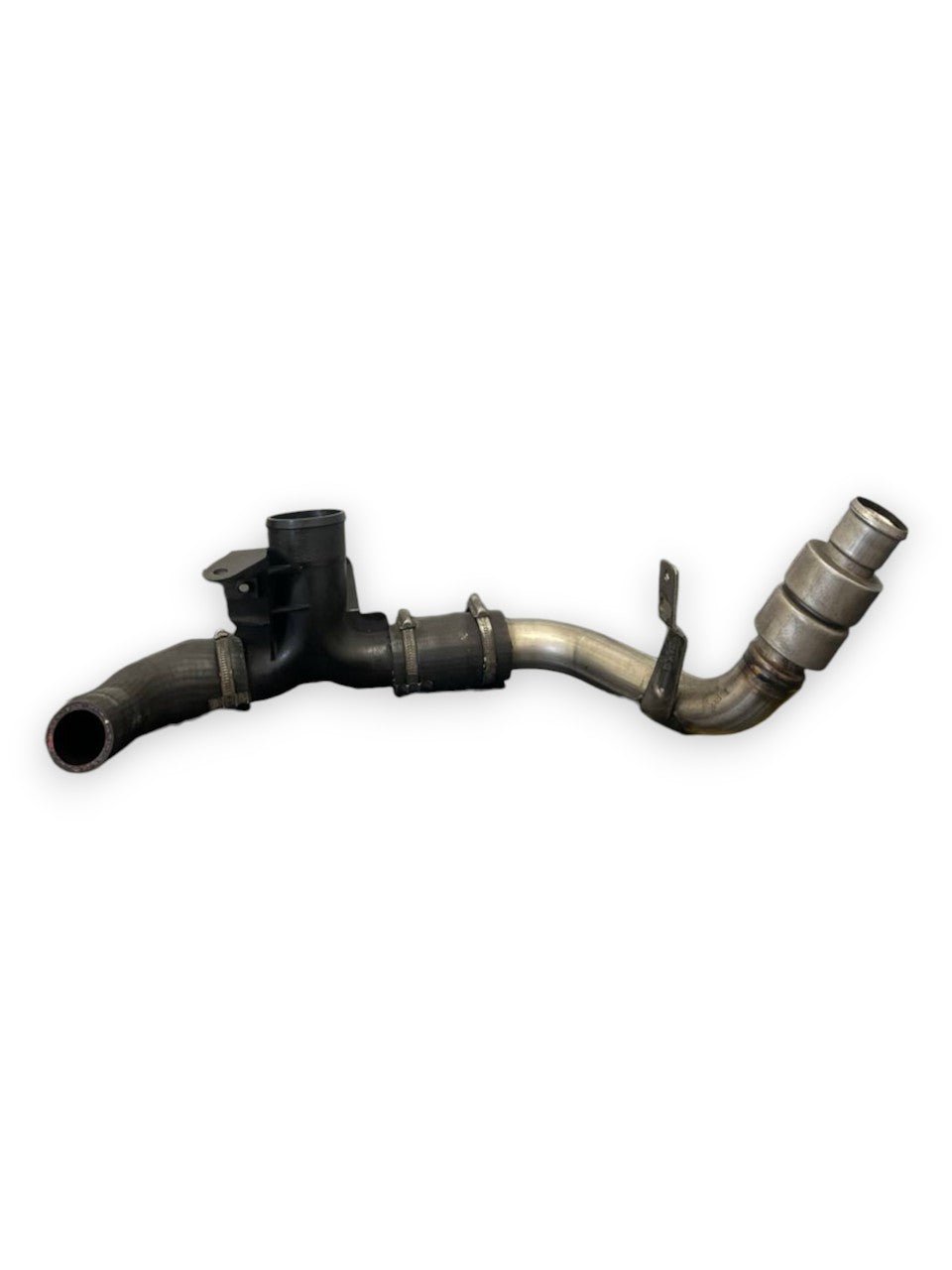 Tubo Flessibile Intercooler con Tubo / Raccordo Jaguar XF X250 2.7 Diesel (2008 al 2015) cod: 8X23 - 6N650 - AA / 4R83 - 6N870 - A - F&amp;P CRASH SRLS - Ricambi Usati